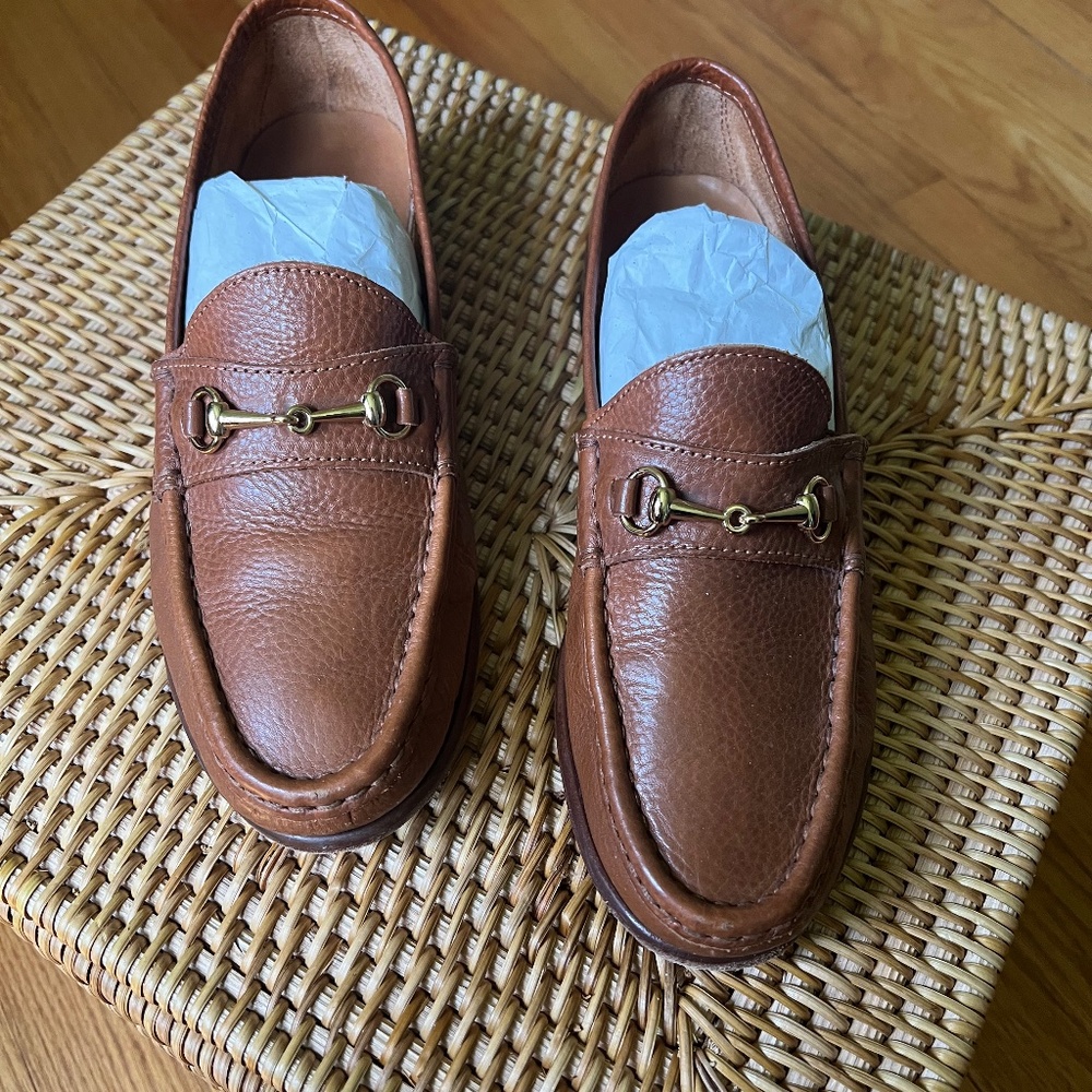 Jamie Haller Bit Loafers in Cognac